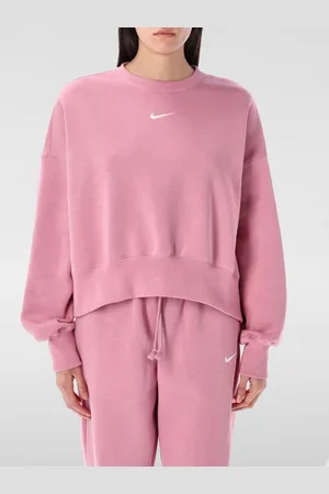 Nike Felpa a girocollo in misto cotone con logo