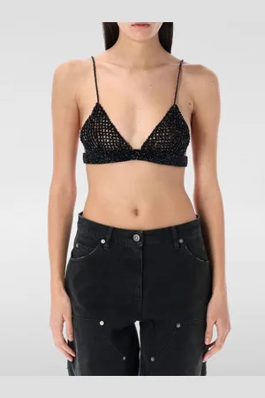 Golden Goose Top a bralette con strass