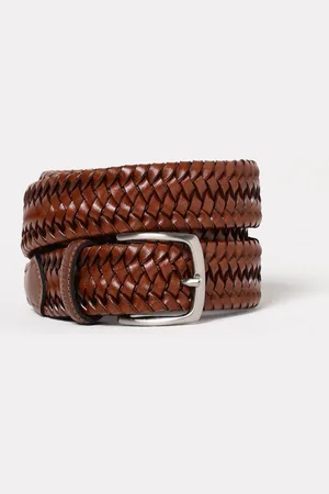 BROOKSFIELD Cintura in pelle intrecciata