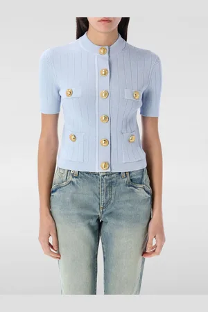 Balmain Cardigan in misto viscosa