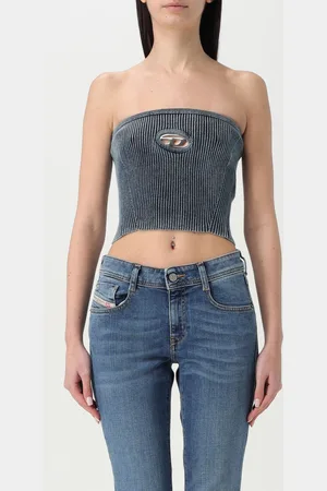 Diesel Top a fascia in cotone stretch