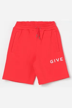 Givenchy Pantaloncino sportivo in cotone con logo