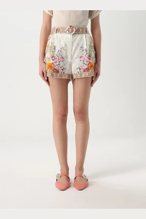 Camilla Pantaloncino in seta stampata
