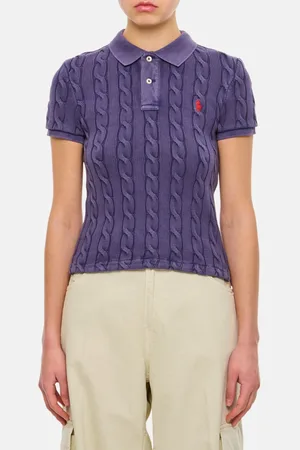 Ralph Lauren Polo in maglia di cotone tricot