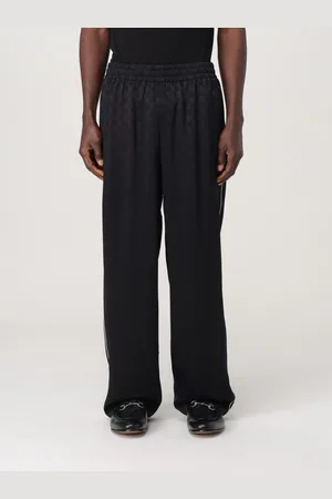 Gucci Pantalone in viscosa con stampa monogram