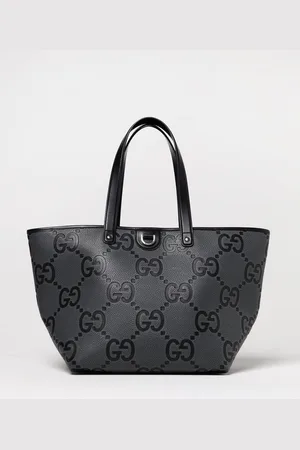 Gucci Borsa Jumbo in pelle a grana con monogram GG goffrato