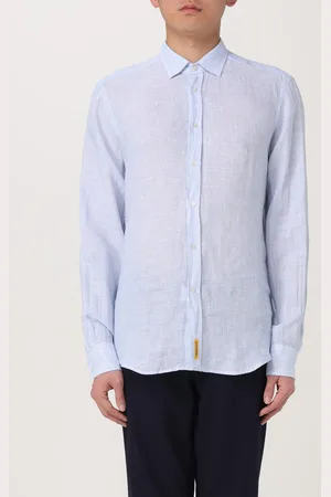 B.D.BAGGIES Camicia BD Baggies in misto lino a righe