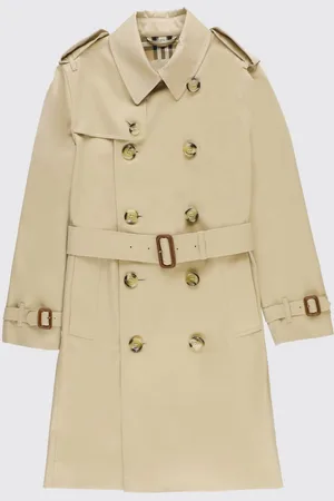 Burberry Trench a doppiopetto Mayfair in cotone