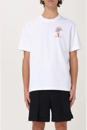 Casablanca T-shirt in cotone con logo