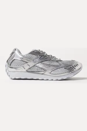Bottega Veneta Sneakers Orbit in mesh e pelle sintetica laminata