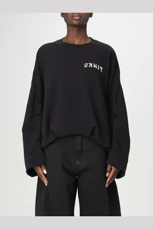 Pinko Felpa in cotone con logo