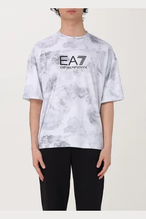 EA7 T-shirt in poliestere con logo