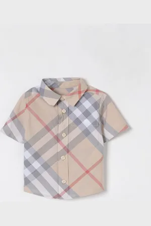 Burberry Camicia in cotone con stampa Vintage Check