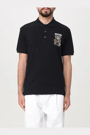 Moschino Polo in cotone con logo
