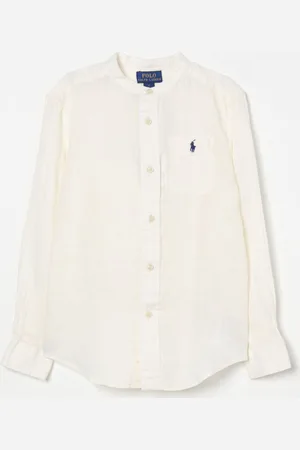 Ralph Lauren Camicia in lino con logo