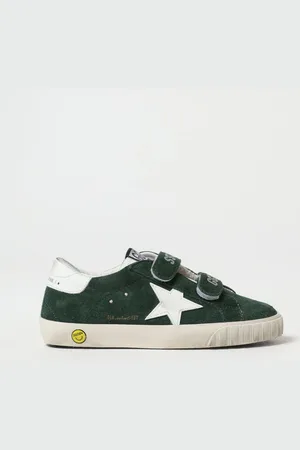 Golden Goose Sneakers Old School in camoscio