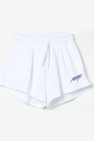 Msgm Shorts sportivi in cotone con logo