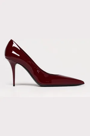 Saint Laurent Décolleté Maike in vernice