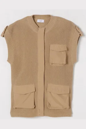 Pinko Gilet in maglia di cotone
