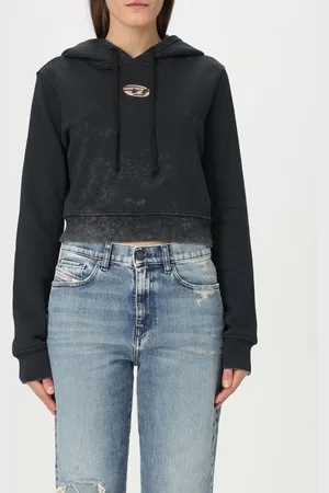 Diesel Felpa F-Slimmy-Hood-P5 con cappuccio