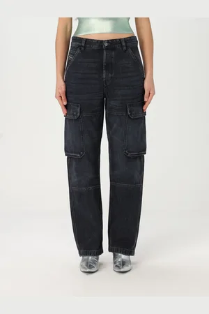 Diesel Pantalone cargo in denim