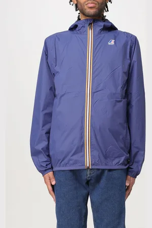 K-Way Giubbotto con cappuccio in nylon