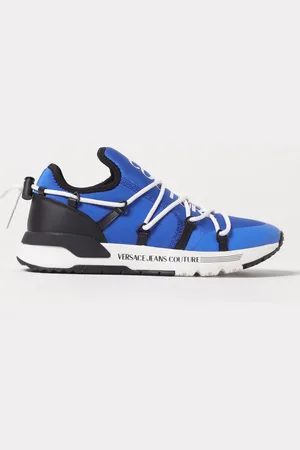VERSACE Sneakers in mesh e pelle sintetica