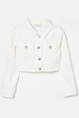 MONNALISA Giacca crop di jeans Liu Jo