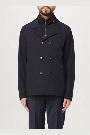 MOORER Blazer doppiopetto in nylon