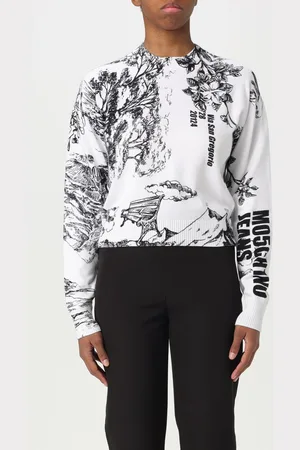 Moschino Maglia in cotone a fantasia