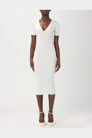 Elisabetta Franchi Abito midi in viscosa