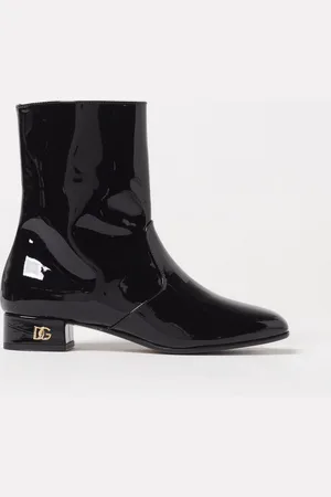 Dolce & Gabbana Stivaletto in vernice DG