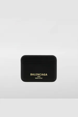 Balenciaga Portacarte di credito Cash 2.0 in pelle