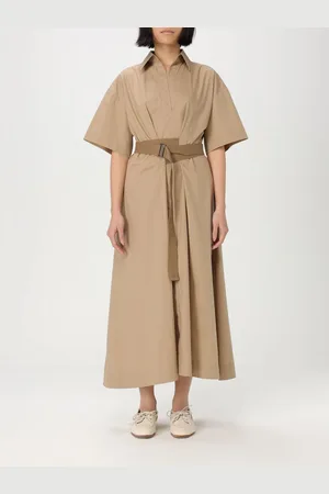 Brunello Cucinelli Abito chemisier in cotone