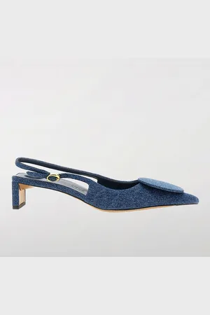Jacquemus Slingback in denim di cotone
