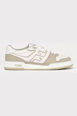 Fendi Sneakers Match in pelle