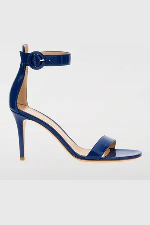 Gianvito Rossi Sandalo Portofino in nappa lucida