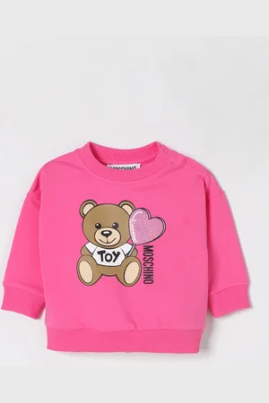 Moschino Felpa a girocollo con logo Teddy
