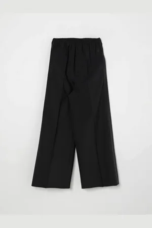 Maison Margiela Pantaloni plissé in misto lana