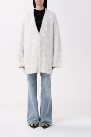 Balenciaga Cardigan oversize logato