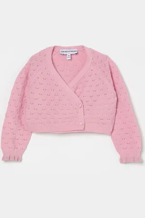 Emporio Armani Cardigan in maglia traforata