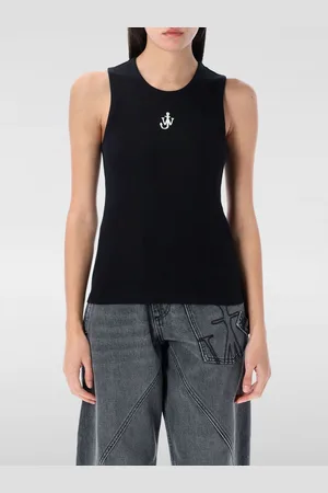 J.W.Anderson Canotta in cotone con monogram