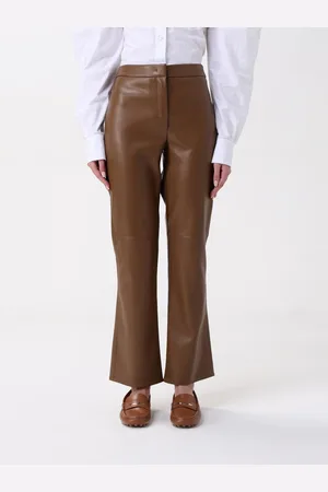 Max Mara Pantalone in pelle sintetica