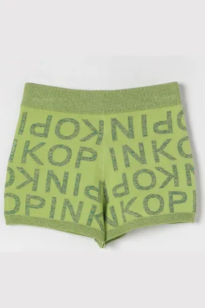 Pinko Pantaloncino con logo jacquard all-over