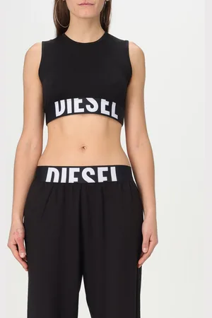 Diesel Top sportivo in tessuto tecnico