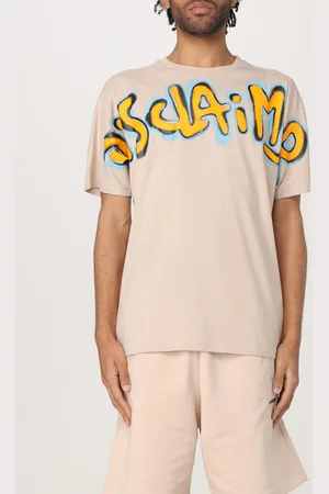 DISCLAIMER T-shirt in cotone con maxi logo