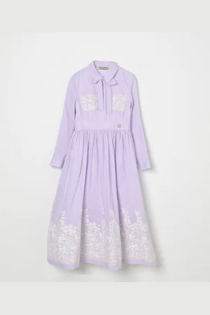 Elie saab Abito chemisier con ricami