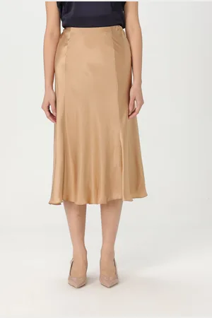 Alberta Ferretti Gonna midi in raso