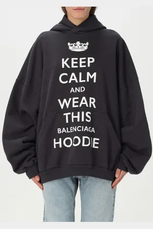 Balenciaga Felpa oversize con cappuccio