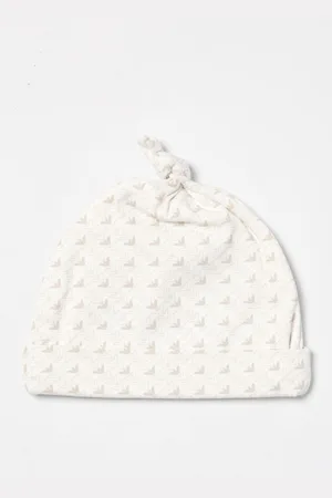 Emporio Armani Cappello in cotone con nodo